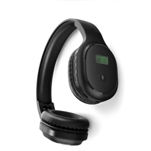 Auricolari Empire HT.H10 wireless e cablati per l'educazione, controllo volume, batteria 1200 mAh, neri