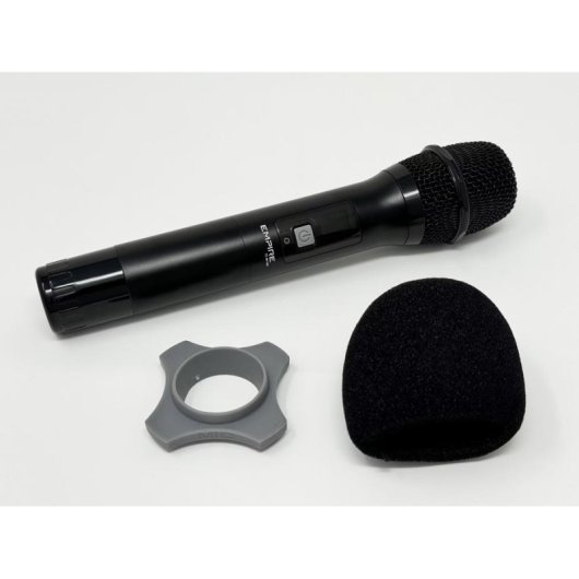 Microfono Empire TY.MI150 wireless per radio con supporto antiribaltamento