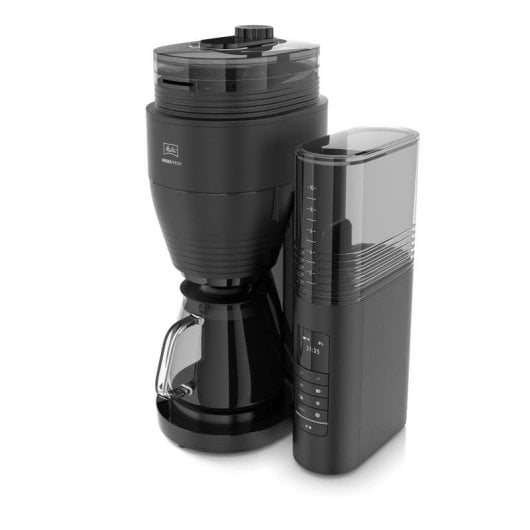 Cafetière à filtre Melitta 1030-01 1,25L 10 Tasses broyeur intégré écran TFT