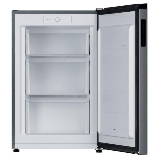 Congelador Candy CNUQ2L58EX 90L Eficiencia E Puertas Reversibles Plata