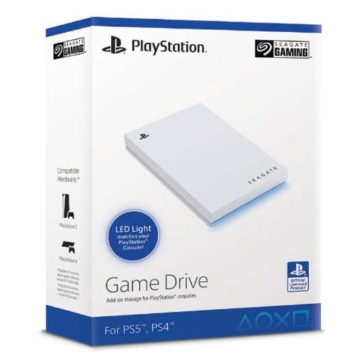 Disco Duro Seagate Game Drive STMH2000200 2TB SSD Externo USB 3.2 LED Azul