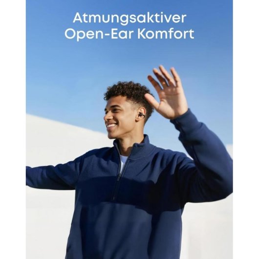 Auriculares Soundcore C50i inalámbricos Bluetooth con reducción de ruido, micrófono y protección IP55, color negro