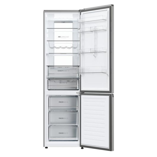 Frigorífico Combi Haier HDPW7620AANPK No Frost 205 cm 409 L A Inox WiFi