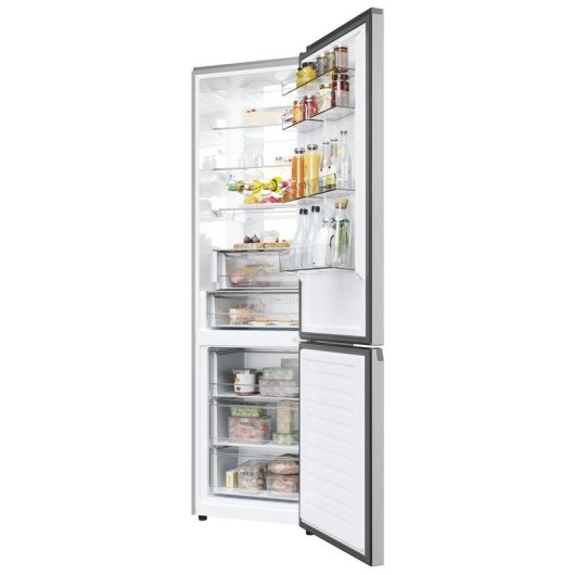 Frigorífico Combi Haier HDPW7620AANPK No Frost 205 cm 409 L A Inox WiFi