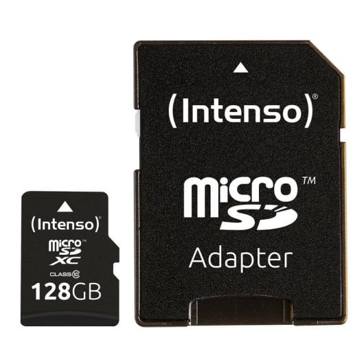 Carte mémoire Intenso 3413491 128GB microSDXC Classe 10 résistante