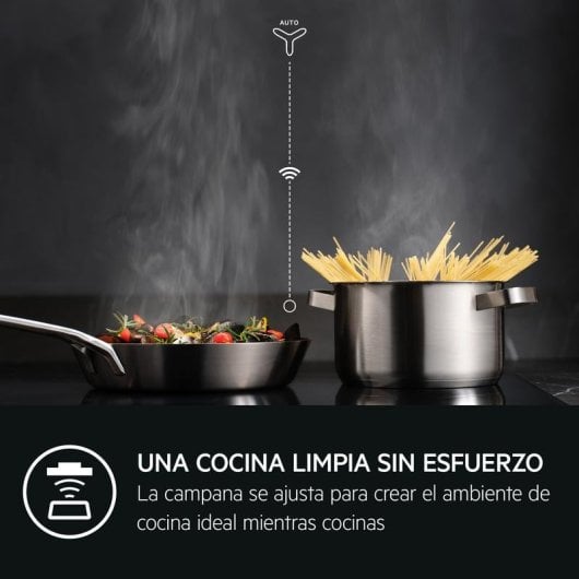 Placa de inducción AEG TI63IQ30FB 60 cm 3 zonas SenseBoil PowerBoost Hob2Hood