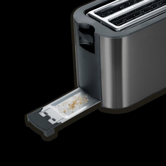 Tostadora SEVERIN AT 9341 4 fette 1400 W acciaio inox doppia fessura