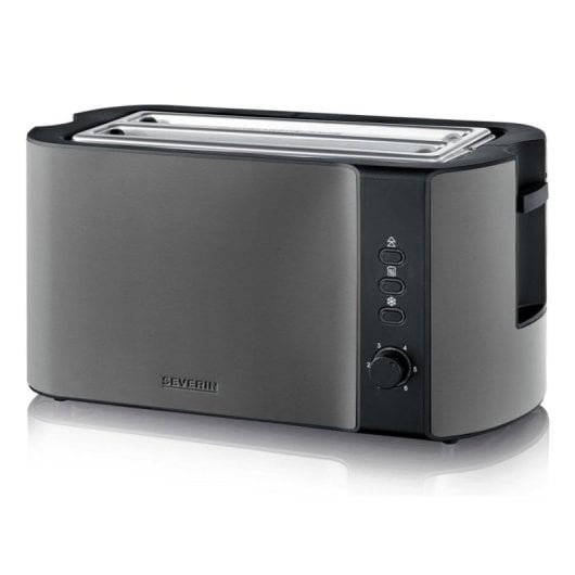 Tostadora SEVERIN AT 9341 4 fette 1400 W acciaio inox doppia fessura