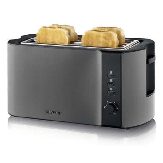 Tostadora SEVERIN AT 9341 4 fette 1400 W acciaio inox doppia fessura