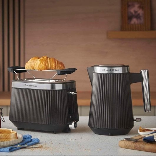 Toaster Russell Hobbs Bronte 2 Scheiben matt schwarz 980 W extrabreit