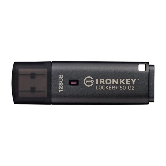 Pen Drive Kingston IronKey Locker Plus 50 G2 128GB FIPS 197 AES-256