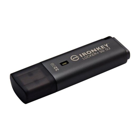 Memoria USB Kingston IronKey Locker Plus 50 G2 32GB cifrado AES-256 FIPS 197
