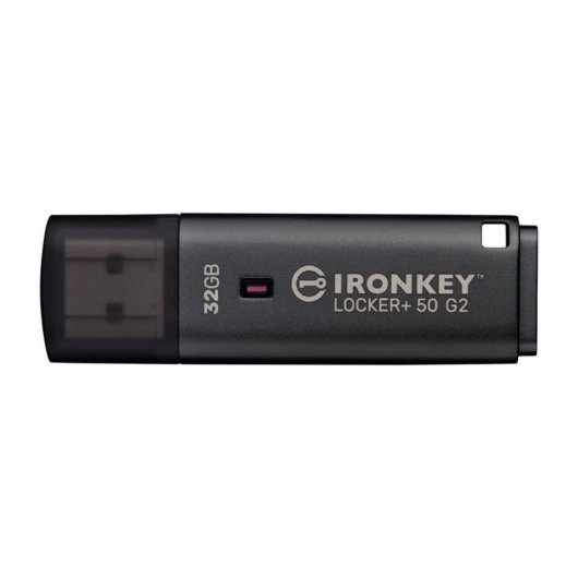 Memoria USB Kingston IronKey Locker Plus 50 G2 32GB cifrado AES-256 FIPS 197