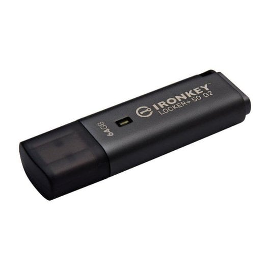 Memoria USB Kingston IronKey Locker Plus 50 G2 64GB cifrado AES-256 FIPS 197