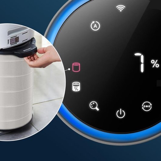 Filtre purificateur d'air Philips FY2180/30 HEPA 3 en 1 NanoProtect