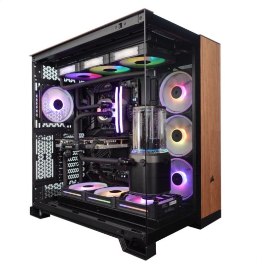PcCom Custom Ryzen 7 9850X3D / 64 GB / 4TB / RTX 5080 / Windows 11 Pro WOOD