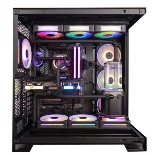 PcCom Custom Ryzen 7 9850X3D / 64 GB / 4TB / RTX 5080 / Windows 11 Pro WOOD