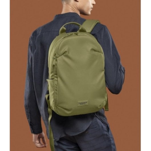 Mochila Tucano Laser Verde Militar para portátil 16" resistente al agua