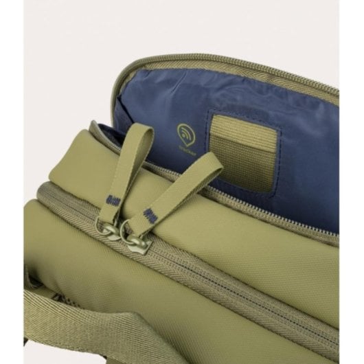 Mochila Tucano Laser Verde Militar para portátil 16" resistente al agua