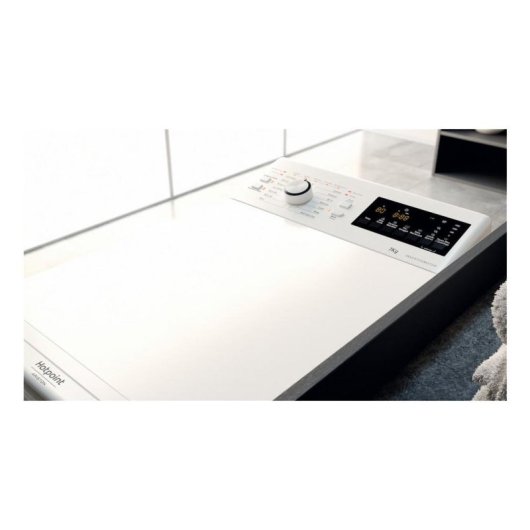 Lavatrice Hotpoint WMTG 725B IT Carica dall'alto 7kg 1200rpm B Bianco LED