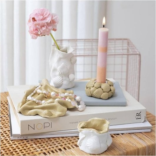 Kit de Modelagem Creativ Company 977844 Argila Bege 31x18x5 cm