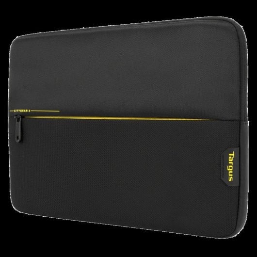 Funda Targus CityGear 3 TSS994GL para portátil hasta 15,6" neopreno poliéster negra y amarilla