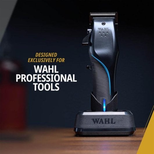 Base di ricarica Wahl 3026872 nera per tagliacapelli e rasoio cordless