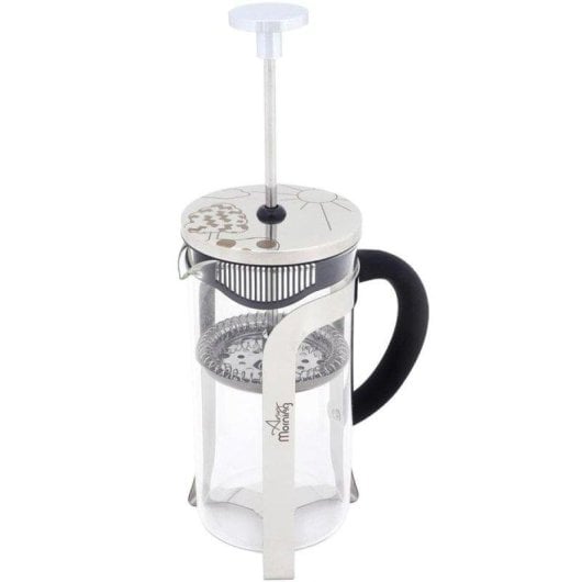Cafetière à piston Any Morning Espresso 600 ml Acier inoxydable et verre