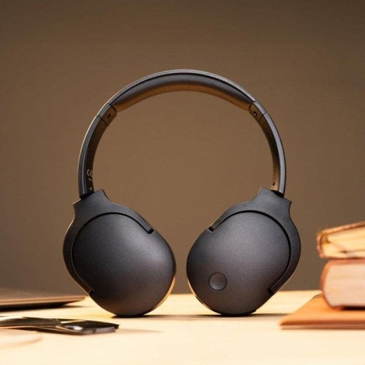 Auriculaires Moodix KO23BT1100B sans fil Bluetooth, micro, contrôle volume, noir