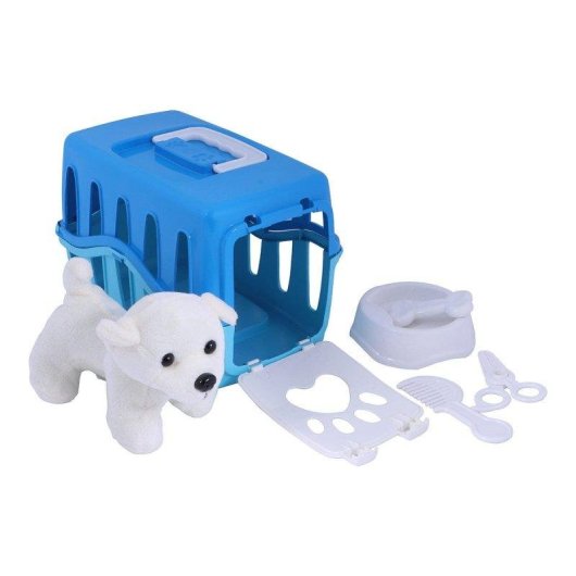 Peluche Ogi Mogi My Cute Dog Bleu avec accessoires