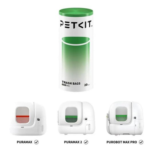 Saco de residuos para caixa de areia Petkit T4-2/T5 Aco compativel PURA MAX