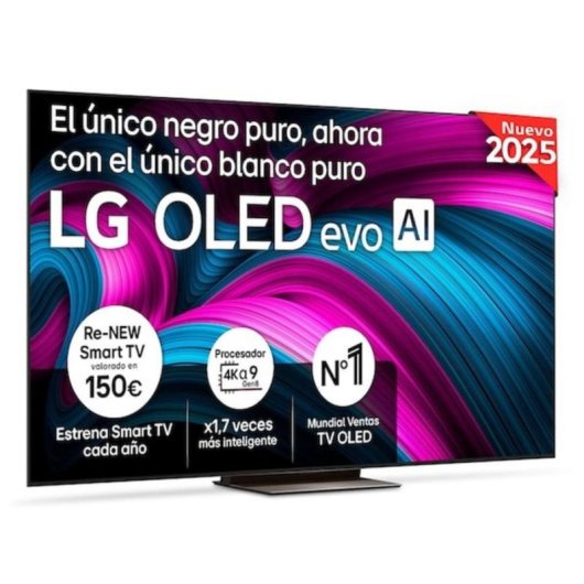 TV LG OLED evo AI OLED83C5ELA 83" 4K UltraHD 144Hz Smart TV WebOS HDR10 Dolby Vision Atmos