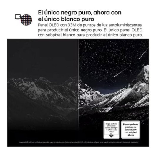 TV LG OLED evo AI OLED83C5ELA 83" 4K UltraHD 144Hz Smart TV WebOS HDR10 Dolby Vision Atmos