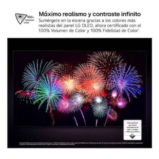 TV LG OLED evo AI OLED83C5ELA 83" 4K UltraHD 144Hz Smart TV WebOS HDR10 Dolby Vision Atmos