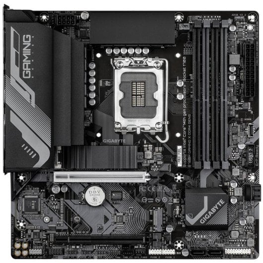 Placa Base GIGABYTE B760M GAMING X Intel B760 LGA1700 DDR4 Micro ATX PCIe 5.0 2.5GbE M.2 RGB