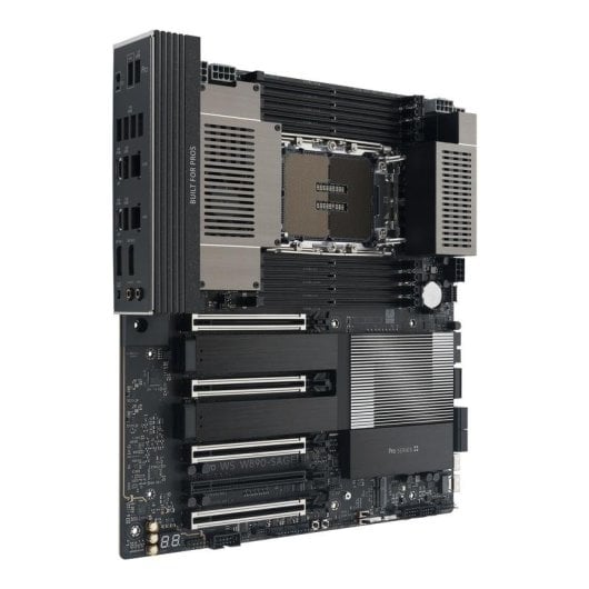 Carte mère ASUS PRO WS W890-SAGE Intel W890 LGA 4710-2 DDR5 CEB USB4 10GbE PCIe 5.0 ECC RAID RGB