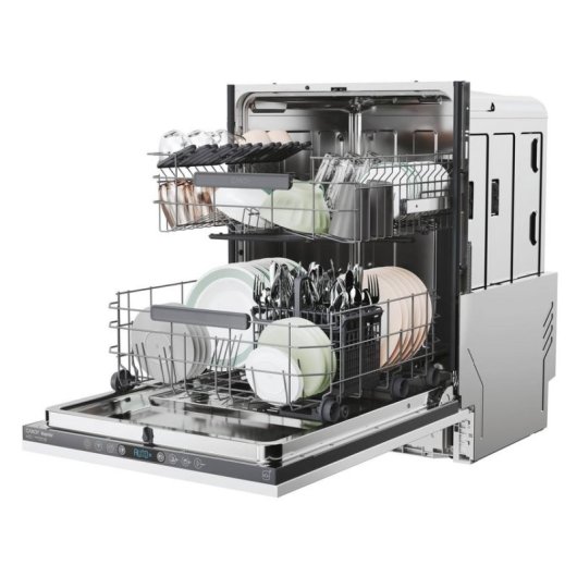 Lavavajillas Candy RapidÓ CI 4C6F0A 14 Talheres Classe C Wi-Fi porta deslizante