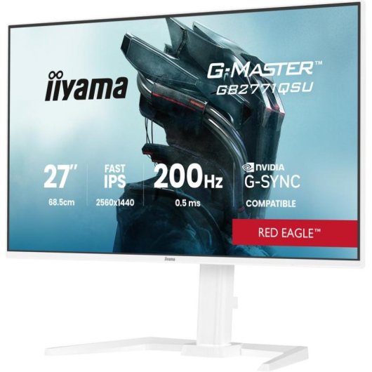 Monitor iiyama G-MASTER GB2771QSU-W1 27" Wide Quad HD 200Hz Fast IPS Altura ajustable