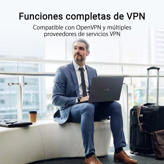 Router ASUS RT-AX50 Go WiFi 6 AX1500 Doble Banda 4G/5G VPN