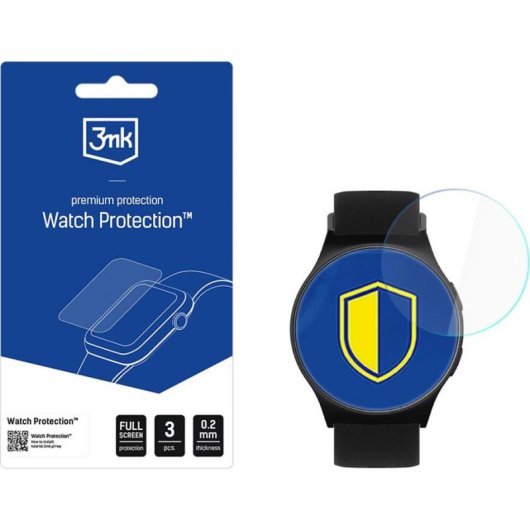 Protetor de ecrã smartwatch 3MK Transparente alta resistência
