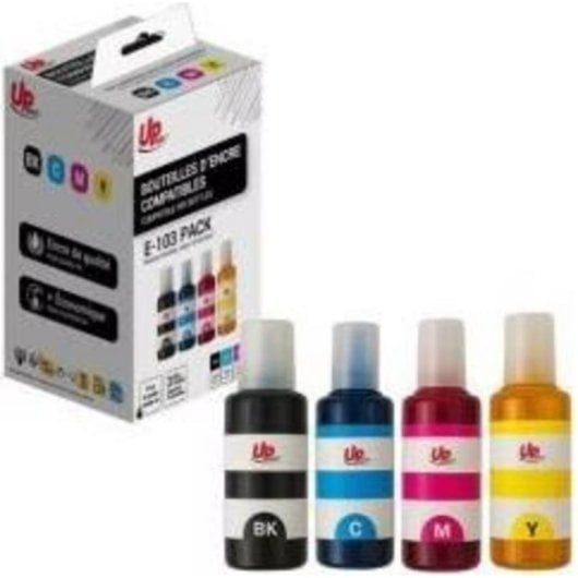 Recharge d'encre Epson C13T00S64A EcoTank L5296 L5290 L3250 pack 4 couleurs