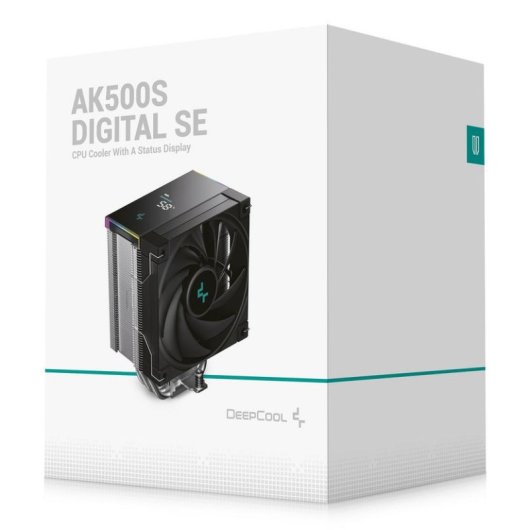 Refrigeración Aire Deepcool Socket AM4/AM5/LGA 1700 120mm AK500S Digital SE LED RGB Pantalla