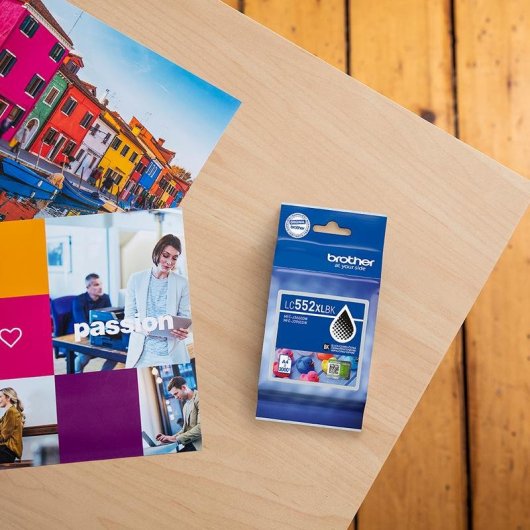 Cartouche Brother LC552XLBK Noir XL 3000 pages Original