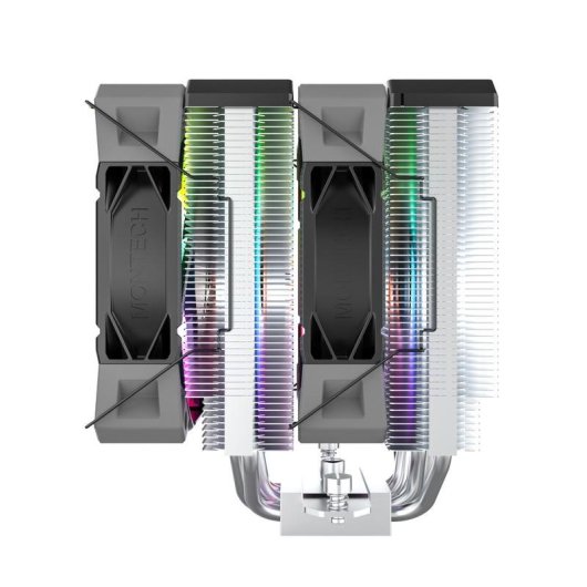 Refrigeracao Ar Montech Socket LGA1700 AM5 120mm NX600 ARGB Duplo Ventilador LED