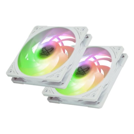 Refrigeración Aire Scythe Socket Intel/AMD 120mm Mugen 6 Dual Fan ARGB Blanco