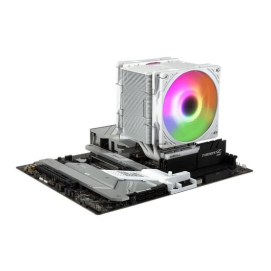 Refrigeración Aire Scythe Socket Intel/AMD 120mm Mugen 6 Dual Fan ARGB Blanco