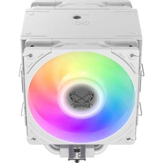 Refrigeración Aire Scythe Socket Intel/AMD 120mm Mugen 6 Dual Fan ARGB Blanco