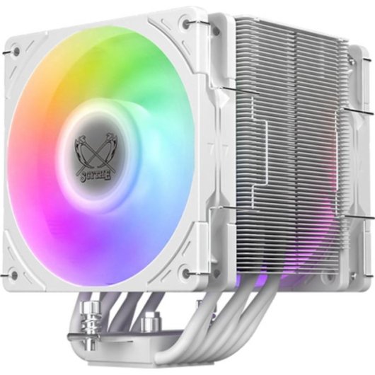 Refrigeración Aire Scythe Socket Intel/AMD 120mm Mugen 6 Dual Fan ARGB Blanco