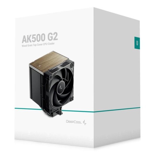 Refrigeración Aire Deepcool Socket LGA1700/AM5 120mm AK500 G2 Diseño Madera