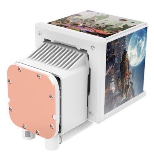 Refroidissement liquide Thermaltake MINECUBE 360 Ultra 360 mm Écran LCD 3 ventilateurs ARGB Radiateur aluminium